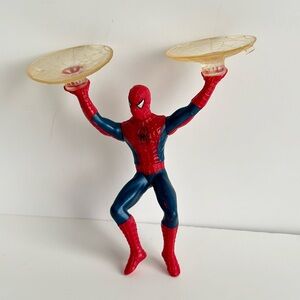 Marvel Spider-Man Movie Action Figure Window Cling Sticker Suction Toy 2002 RARE